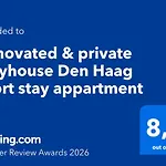 Renovated & Private Tinyhouse Den Haag Short Stay Appartment
